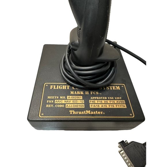 Thrustmaster Flight Control System Mark II FCS Vintage 90s - Picture 2 of 5